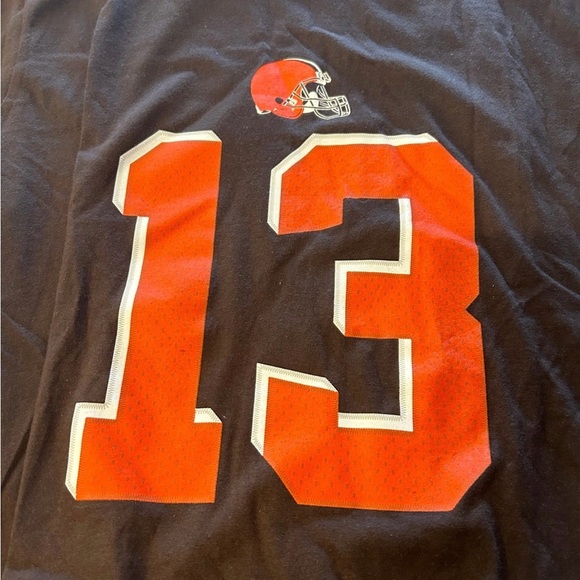 Cleveland Browns NFL Beckham Jr. T-shirt NWT Medium Mens - Picture 3 of 10